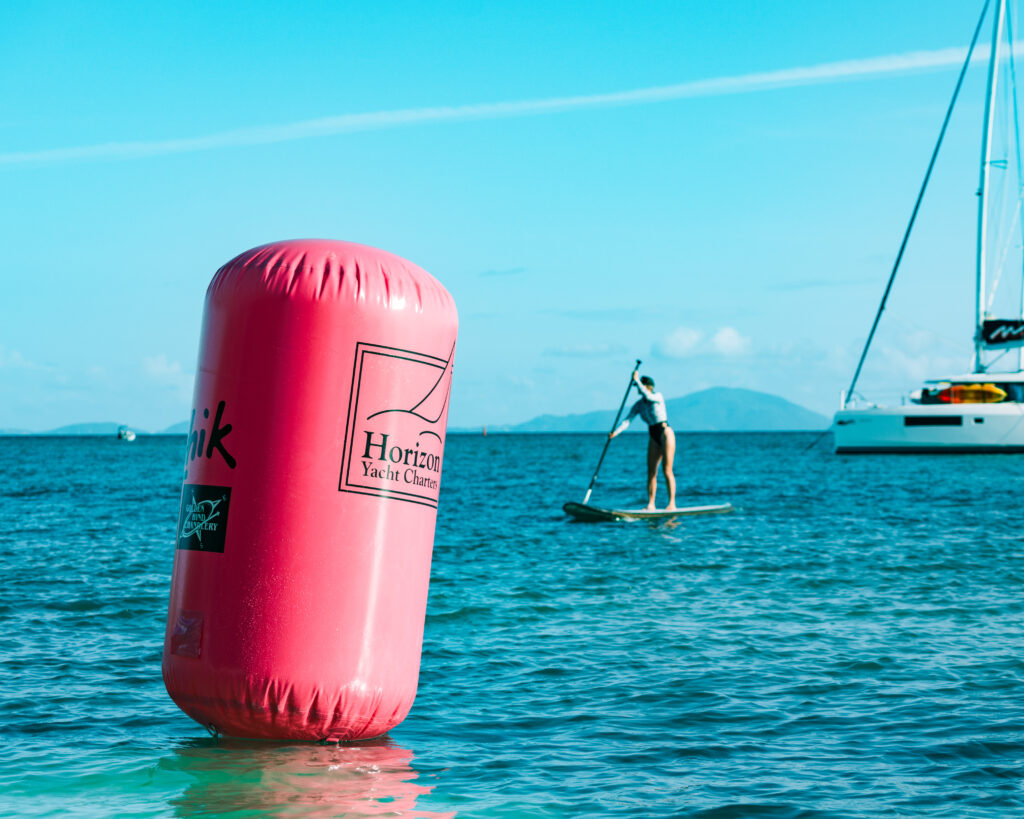Drowned Island Challenge paddleboard course